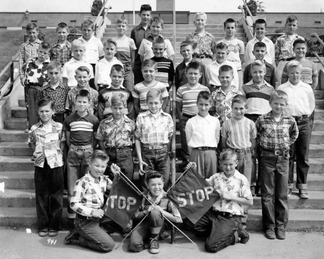 1951 School Safety Patrol Courtesy Ray Buckley