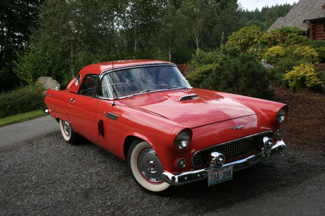 Lois Harwoods (Lagerstedt) 1956 T-Bird